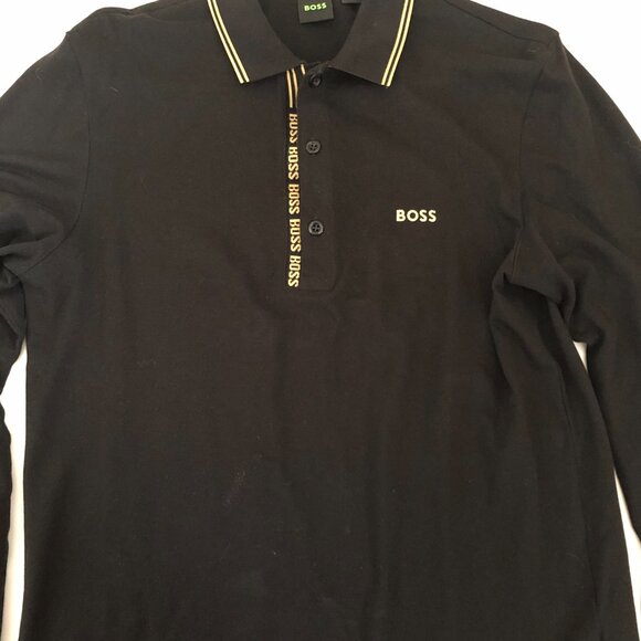 Hugo Boss Collared Long Sleeve - Picture 2 of 2